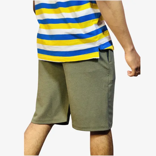 Men's Jet Black Performance Shorts | Lightweight Athletic Fit
